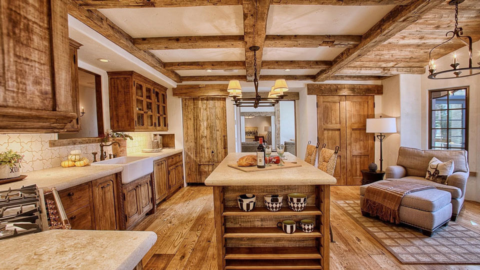 Dịch vụ thiết kế nội thất - Phong cách Rustic (Mộc mạc)