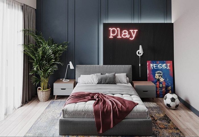50 Mẫu Phòng Ngủ Cho Bé Trai 14 Tuổi Siêu Đẹp 10 phong ngu cho be trai 15 tuoi 1